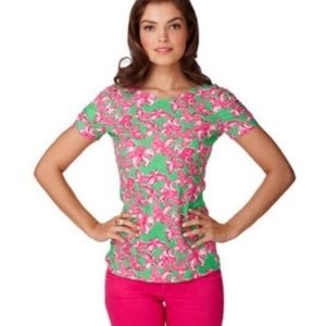 Leila All A Flutter Cotton Tee